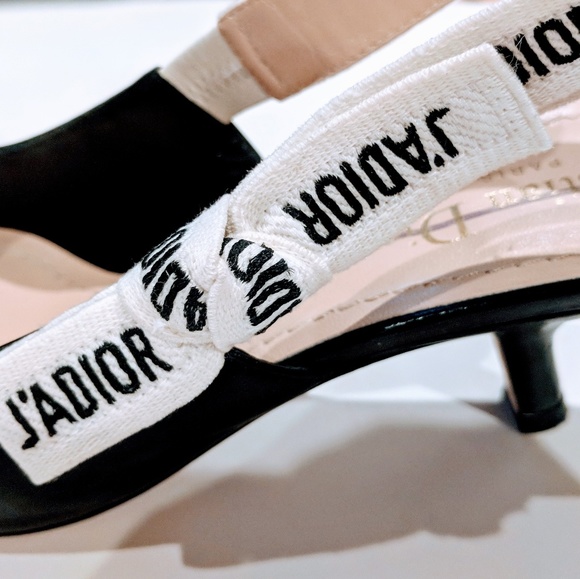🚩SOLD🚩Dior🎀J'ADIOR Slingback Ribbon Pumps - Picture 5 of 8